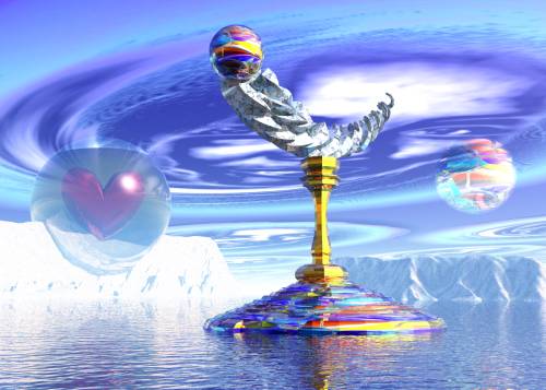 Das Gesicht am Himmel